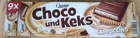 Mängden socker i Choco und Keks - Cappuccino