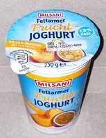 Mängden socker i Fettarmer Fruchtjoghurt - Pfirsich-Maracuja