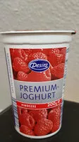 Mängden socker i Premium-Joghurt - Himbeere