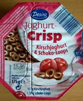 Mängden socker i Joghurt-Crisp Kirsche & Schoko