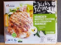 Mängden socker i Hähnchen-Brustfilet-Teilstücke