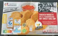 Mängden socker i Chicken Nuggets mit Chili Dip