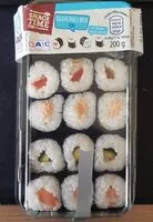 Mängden socker i Sushi Roll Box Yuki