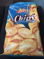 Mängden socker i Chips Salz