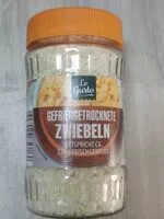 Mängden socker i Gefriergetrocknete Zwiebeln