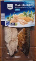 Mängden socker i Makrelenfilets - Natur