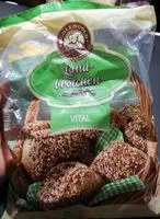 Mängden socker i Land Brötchen Vital
