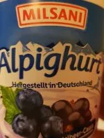 Mängden socker i Alpighurt - Heidelbeere