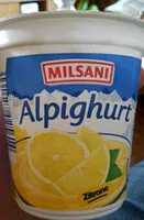 Mängden socker i Alpighurt - Zitrone