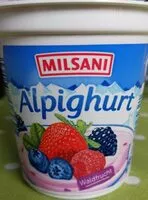 Mängden socker i Alpighurt