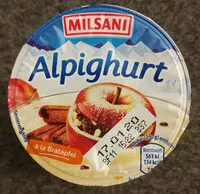 Mängden socker i Alpighurt - à la Bratapfel