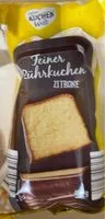 Mängden socker i Feiner Rührkuchen Zitrone
