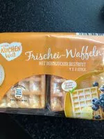 Mängden socker i Frischei-Waffeln - Puderzucker