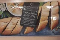 Mängden socker i Knoblauch Baguette