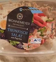 Mängden socker i Thunfischsalat mit Paprika