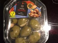 Mängden socker i Gefüllte Oliven mit Mandeln