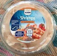Mängden socker i Shrimps in Cocktailsauce