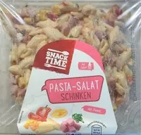 Mängden socker i Pasta-Salat Schinken