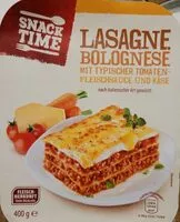 Mängden socker i Lasagne Bolognese