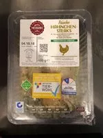 Mängden socker i Hähnchen-Steaks