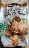 Mängden socker i Mini-Schüttelbrot