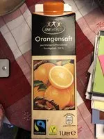 Mängden socker i Orangensaft aus Orangensaftkonzentrat