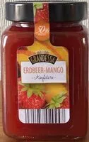 Mängden socker i Erdbeer-mango konfitüre