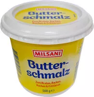 Mängden socker i Butterschmalz 500gr