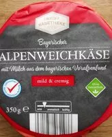 Mängden socker i Bayrischer Alpenweichkäse