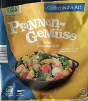 Mängden socker i Pfannengemüse Kalifornische Art