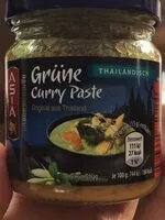 Mängden socker i Grüne Curry-Paste