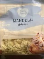 Mängden socker i Mandeln, gehobelt
