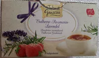 Mängden socker i Erdbeere Rosmarin Lavendel Kräutertee