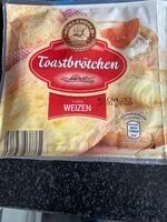 Mängden socker i Toastbrotchen
