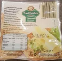 Mängden socker i Toastbrötchen