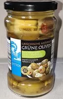 Mängden socker i Griechische Antipasti - Grüne Oliven
