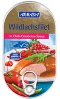 Mängden socker i Wildlachsfilet in Chili-Cranberry-Sauce