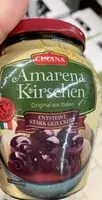 Mängden socker i Kirschen in Sirup nach Amarena-Art