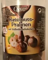 Mängden socker i Noisettes pralinées