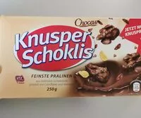 Mängden socker i Knusper Schoklis