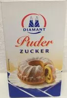 Mängden socker i Puder Zucker