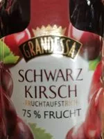 Mängden socker i Schwarzkirsche Fruchtaufstrich