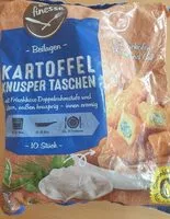 Mängden socker i Kartoffel KNUSPERTASCHEN 1/2 p