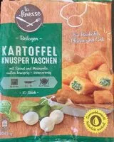Mängden socker i Kartoffel Knusper Taschen