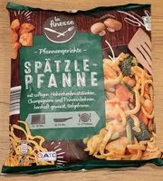 Mängden socker i Pfannengerichte - Spätzle-Pfanne