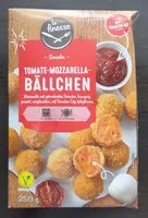 Mängden socker i Tomate-Mozzarella-Bällchen mit Tomaten-Dip