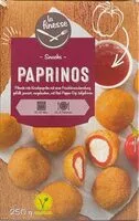 Mängden socker i Paprinos mit Red-Pepper-Dip