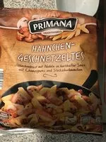 Mängden socker i Hähnchen-Geschnetzeltes