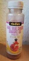Mängden socker i Banana Traube Cranberry Granatapfel Acai Smoothie