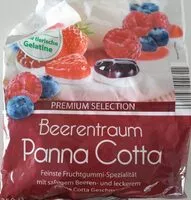 Mängden socker i Beerentraum panna cotta